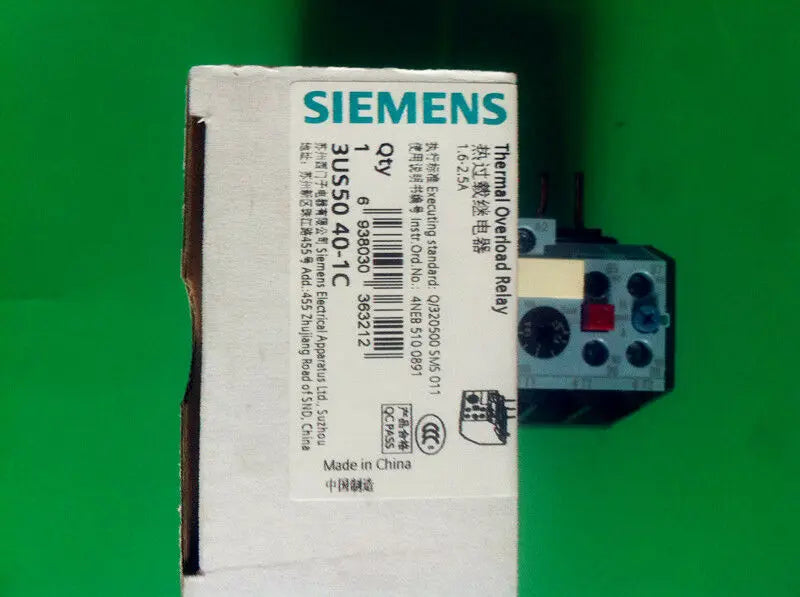 1pc      Siemens   3US5040-1C  1.6-2.5A  Thermal relay   free shipping