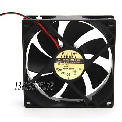 1pc new ADDA 9225/9025 24V 0.4A AD0924MB-A70GL