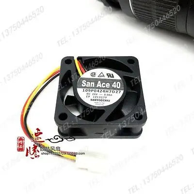 1pc new SanAce40 109P0424H7D27 24V 0.08A 4015 4CM