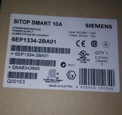 6EP1334-2BA01 6EP13342BA01 NEW 1PCS Siemens Power Supply Module