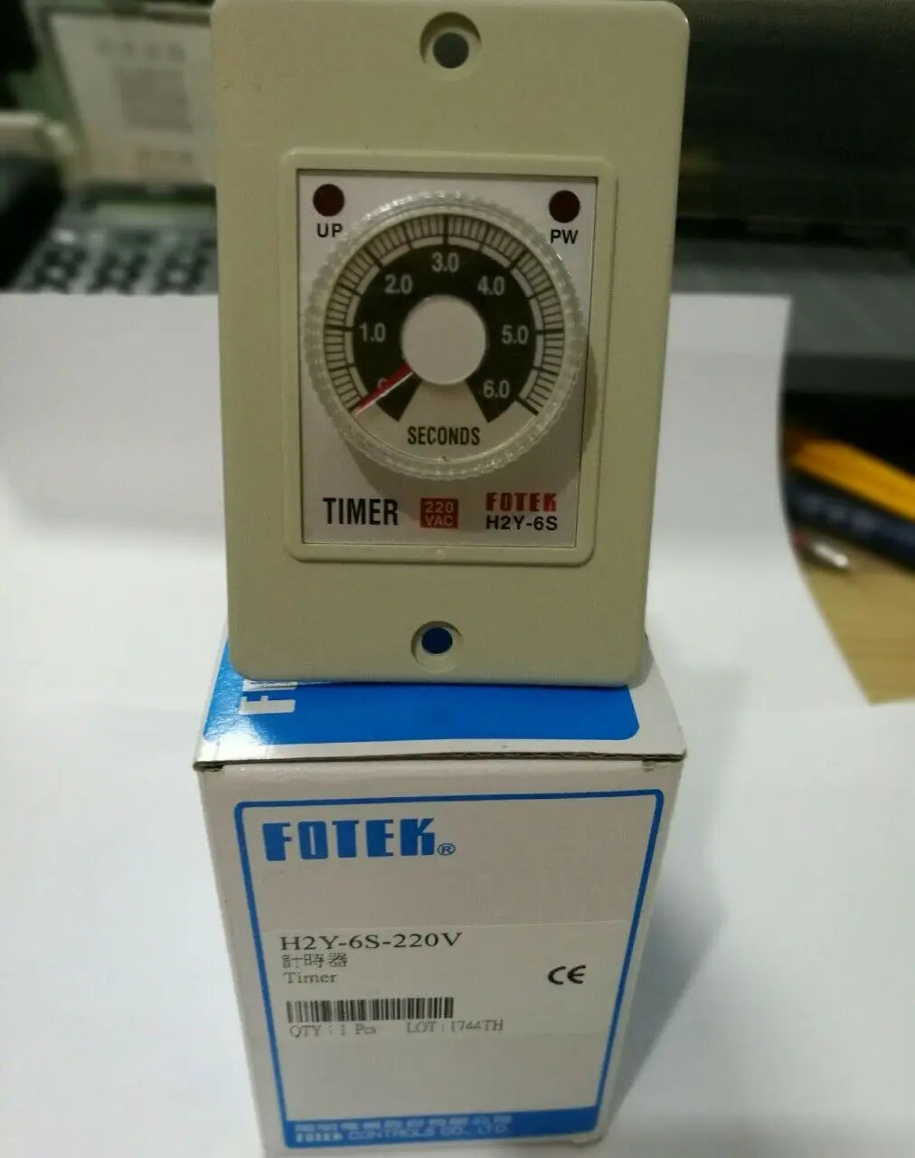 1pc FOTEK H2Y-6S-220V timer free shipping