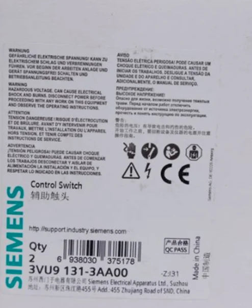 1PC  NEW   SIEMENS   3VU9131-3AA00    free shipping
