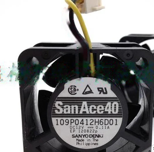 1pc new fan 109P0412H6D01 12V 0.11A SANYO 40*40*20 freeship