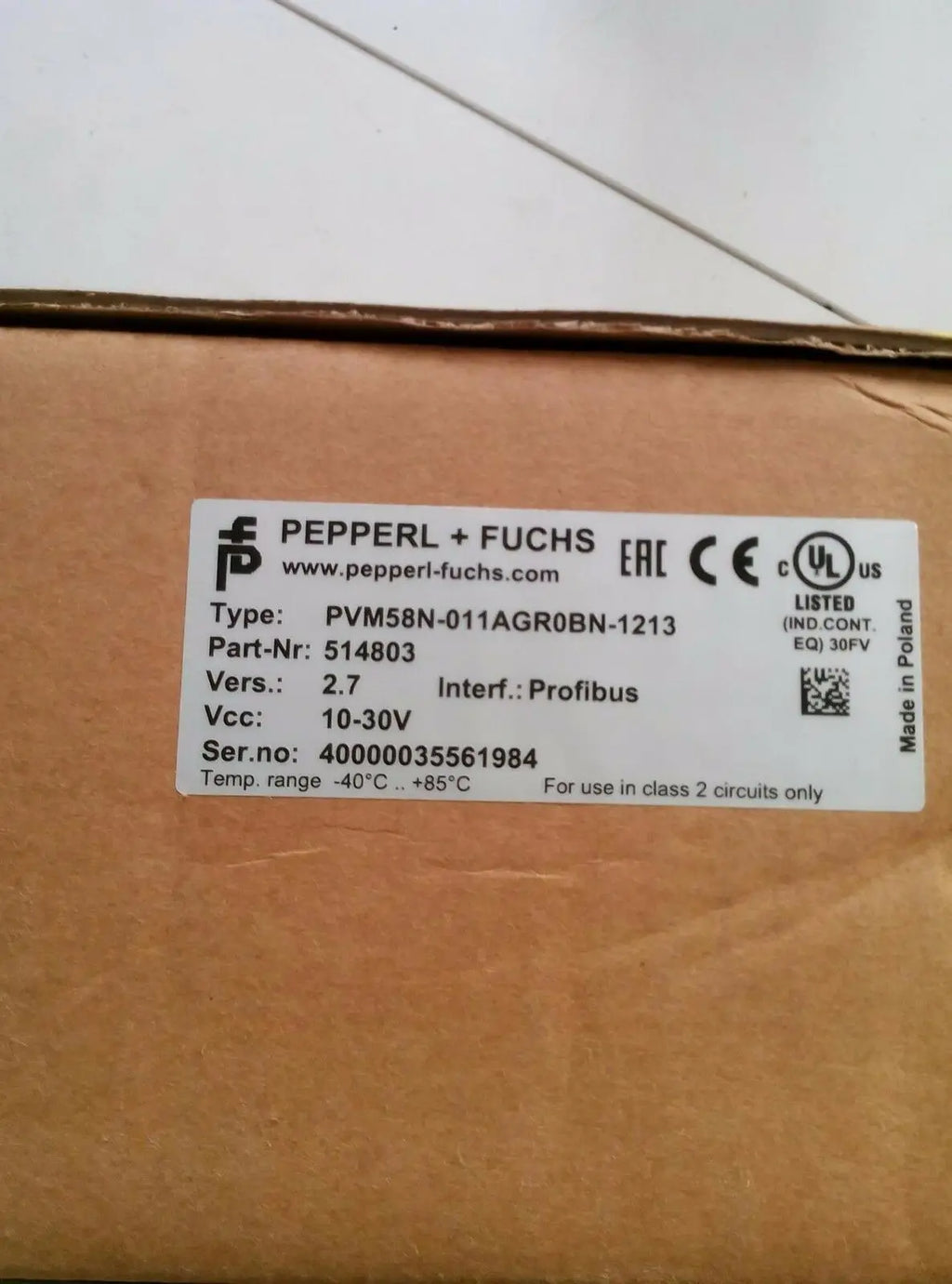 New P+F PVM58N-011AGR0BN-1213 encoder free shipping