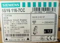 New Siemens 5SY6116-7CC circuit breaker free shipping