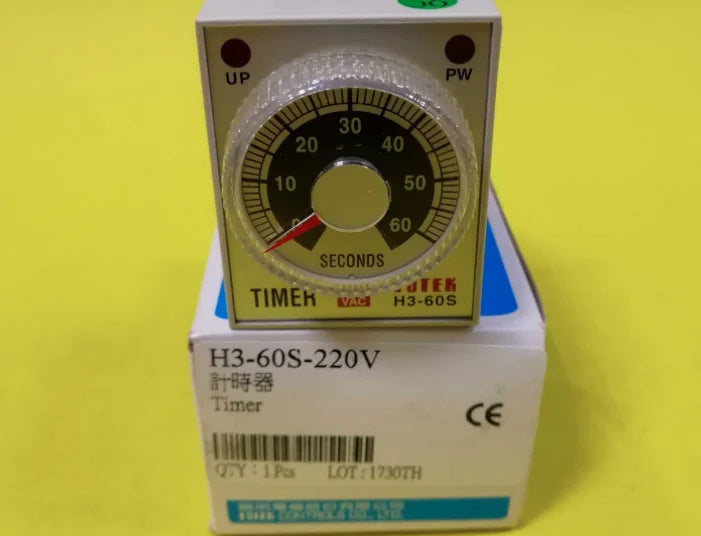 1pc FOTEK H3-60S-220V Time relay free shipping