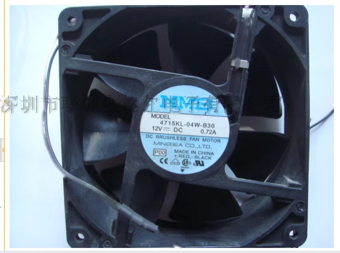 1pc new fan 4715KL-04W-B30 NMB 12VDC 0.72A 120*120*38 freeship