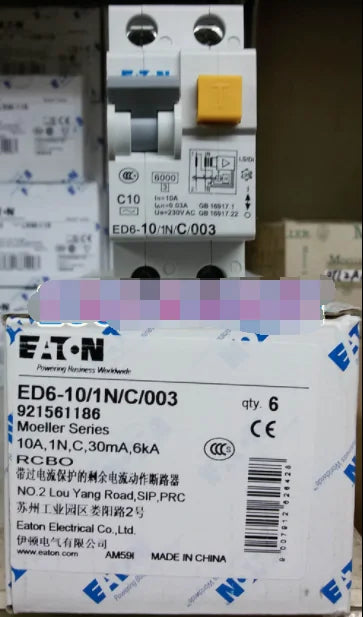 1PC NEW EATON MOELLER ED6-10/1N/C/003 free shipping