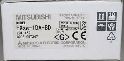 New IN BOX MITSUBISHI PLC FX3G-1DA-BD