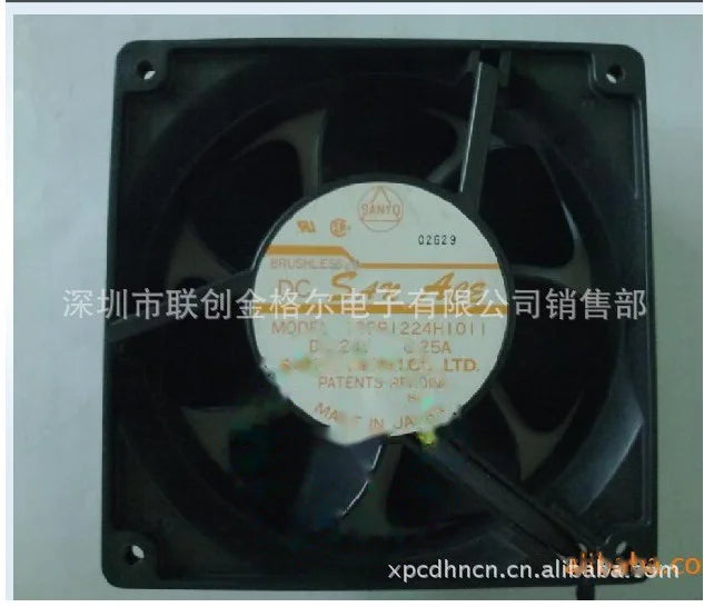 1pc new fan 109R1224H1011 SANYO 24V 0.25A 120*38 3 freeship