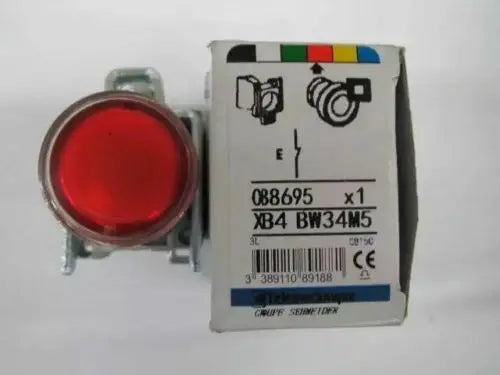 New Schneider XB4-BW34M5 With lamp button free shipping