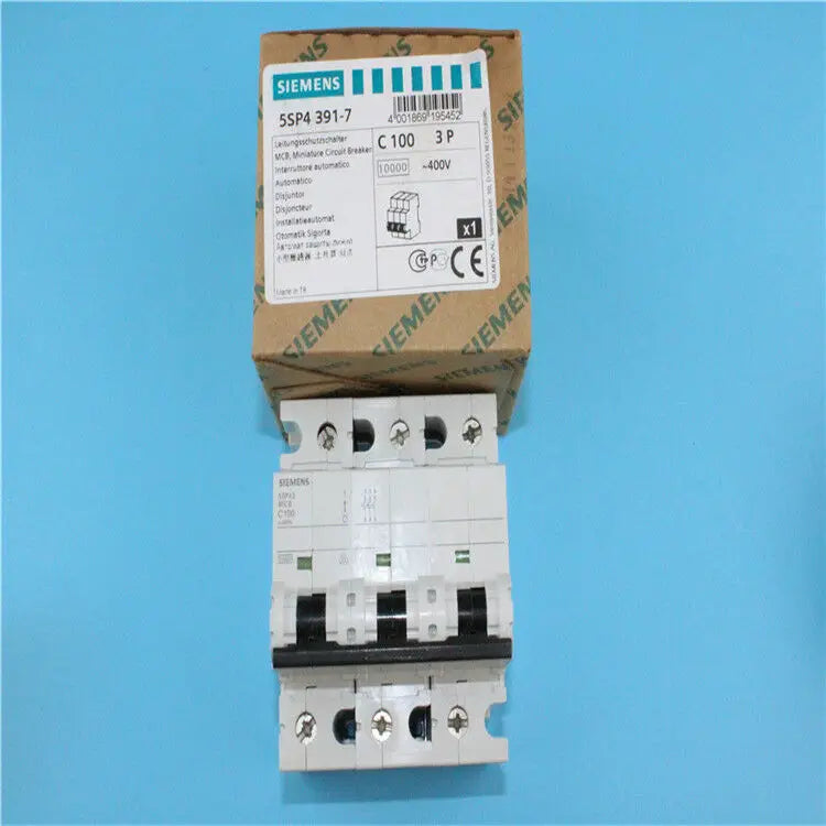 1pc      Siemens  5SP4391-7  3P  C100A  circuit breaker  free shipping
