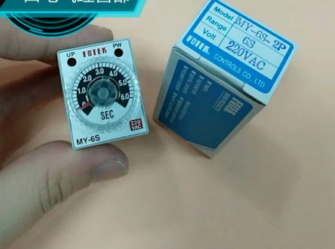 1pc FOTEK MY-6S-2P-220V Time relay free shipping
