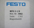 MFH-5-1/8 MFH 5 1/8 New in box Festo Solenoid Valve free shipping