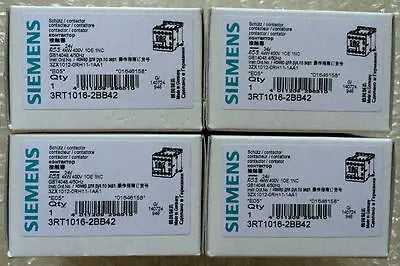 New In Box Siemens dc contactor 3RT1016-2BB42