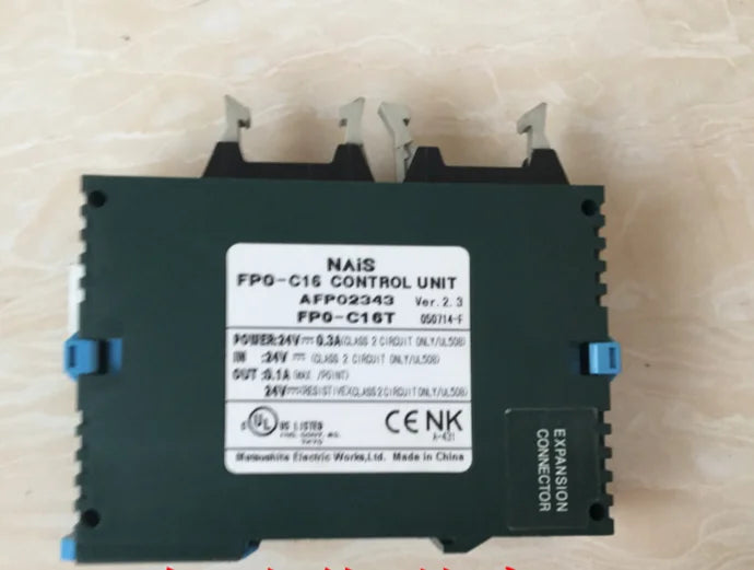 FP0-C16T FP0C16T AFP02343 Control Unit Tested Panasonic PLC Used