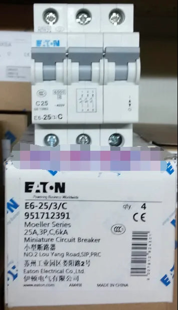 1PC NEW EATON MOELLER E6-25/3/C free shipping
