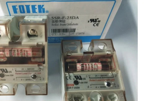 New  FOTEK  SSR-F-25DA  Solid State Relay  free shipping