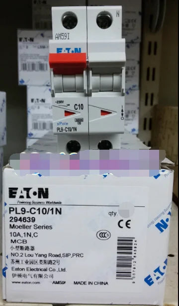 1PC  NEW   EATON  MOELLER  PL9-C10/1N   free shipping