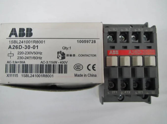 A26D-30-01 A26D3001 1PC New ABB contact AC220V free shipping
