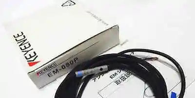 Keyence EM-080P Fiber Amplifier Sensor New In Box