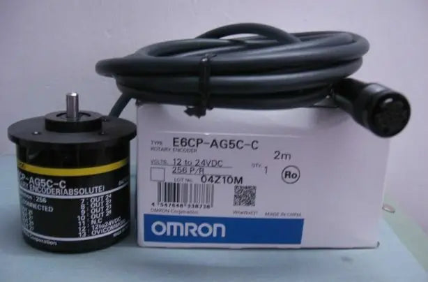 1pcs New in box OMRON Absolute Rotary Encoder E6CP-AG5C-C E6CP AG5C C 256P/R