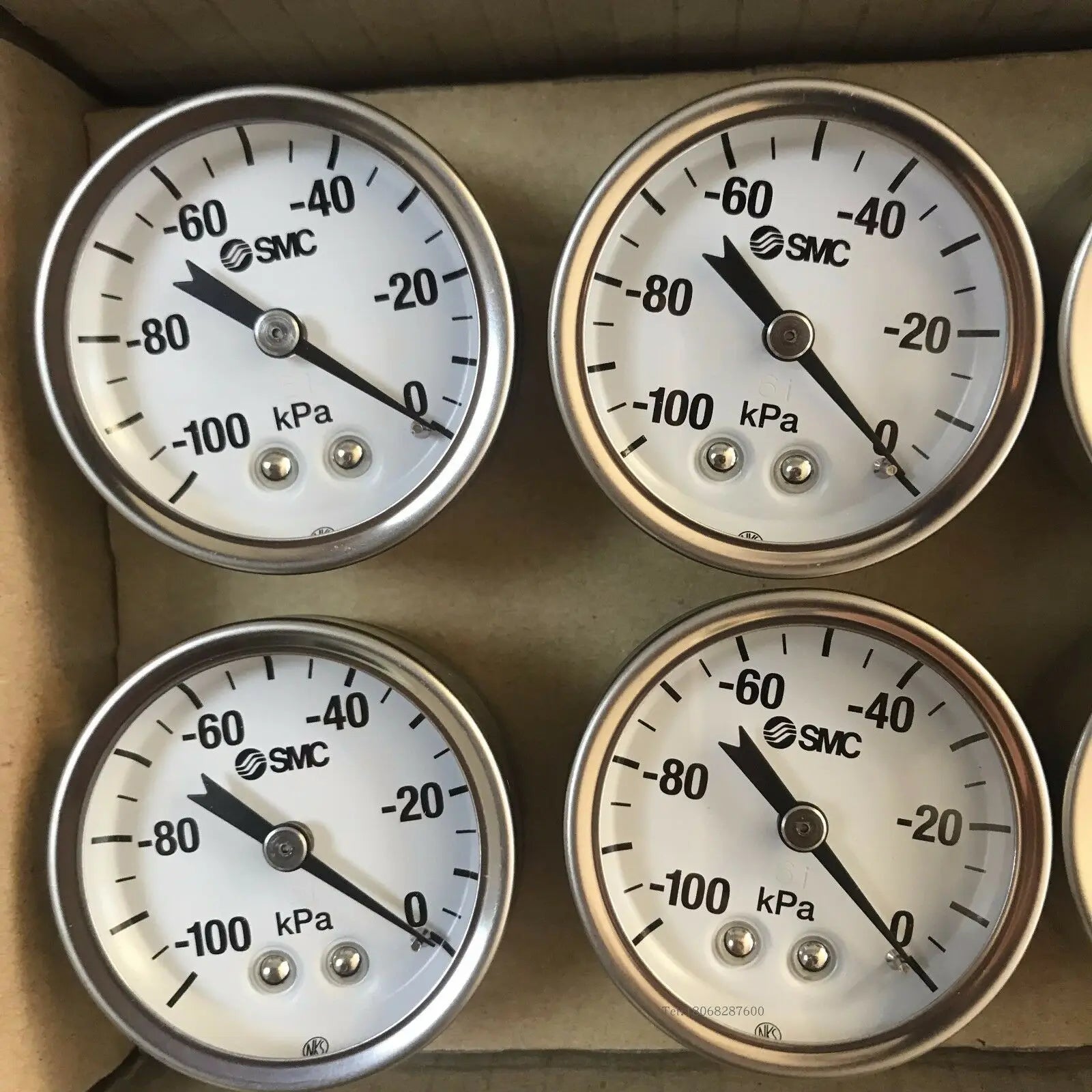 New SMC GZ43-K-01 Vacuum pressure gauge free shipping