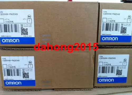 New in Box OMRON PLC C200HW-PA204S PLC Power Supply Unit C200HWPA204S