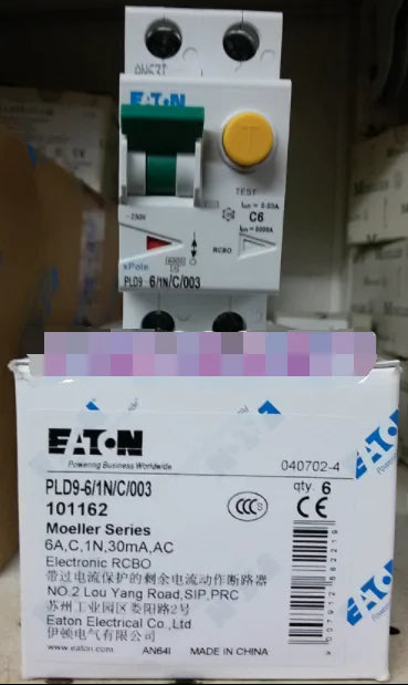 1PC NEW EATON MOELLER PLD9-6/1N/C/003 free shipping