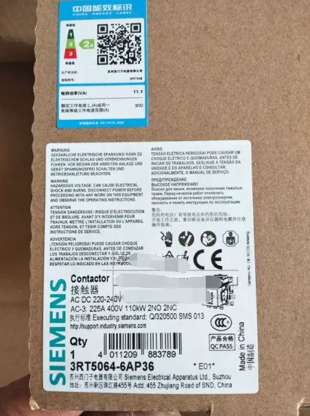 1pc      Siemens  3RT5064-6AP36  contactor  free shipping
