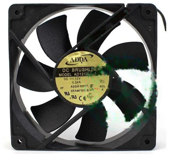 1pc new fan AD1212LB-A70GL DC12V 0.24A ADDA 120*120*25 freeship