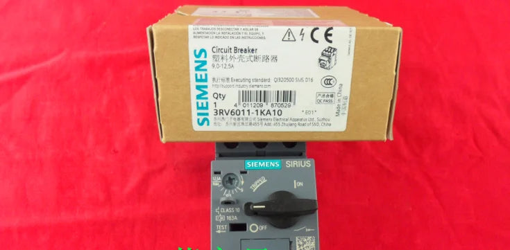 1pc      Siemens   3RV6011-1KA10  9-12.5A   circuit  breaker  free shipping