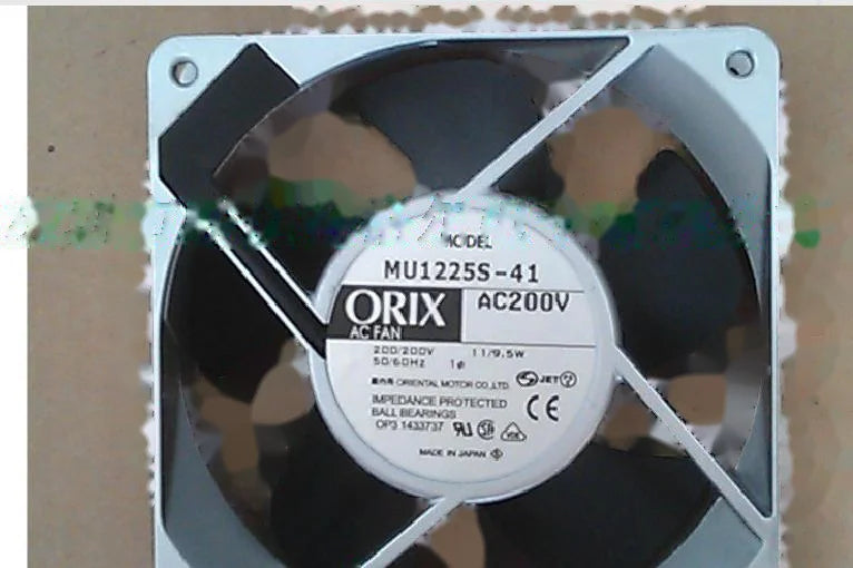 1pc new fan MU1225S-41 ORIX AC200V 11/9.5W 120*120*25 freeship