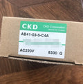 1PC  NEW   CKD  AB41-03-5-C4A-AC220V  AB41-03-5-C4A  AC220V  free  shipping