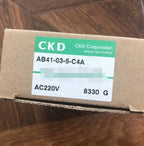 1PC  NEW   CKD  AB41-03-5-C4A-AC220V  AB41-03-5-C4A  AC220V  free  shipping