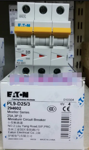 1PC NEW EATON MOELLER PL9-D25/3 free shipping