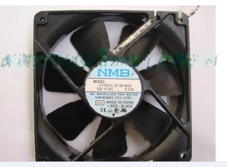 1pc new fan 4710NL-04W-B59 12V 0.74A NMB 120*120*25MM freeship
