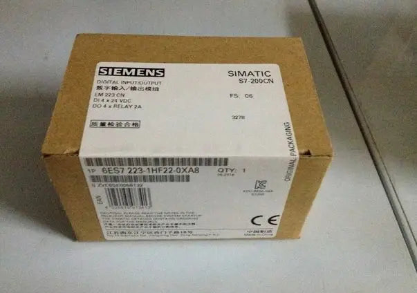 6ES7223-1HF22-0XA8 6ES7 223-1HF22-0XA8 New in box Siemens PLC free shipping