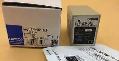 61F-GP-N2 61FGPN2 1pcs New Omron Floatless Level Switch free shipping