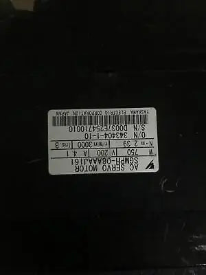 1pc new Yaskawa SGMPH-08AAAJ161 750W