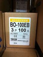 NEW TECO BO-100EB 3P 100A Circuit Breaker
