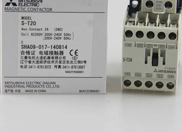 S-T20 ST20 220VAC 1PC New Mitsubishi Contactor free shipping