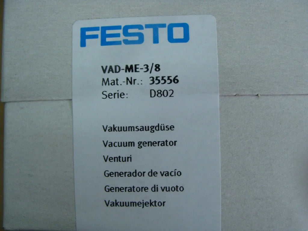 35556 VAD-ME-3/8 VADME3/8 FESTO NEW