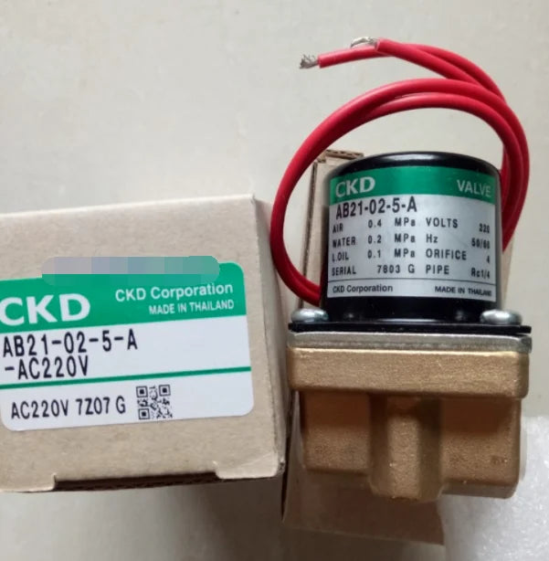1PC  NEW   CKD   AB21-02-5-A-AC220V   AB21-02-5-A   AC220V   free  shipping