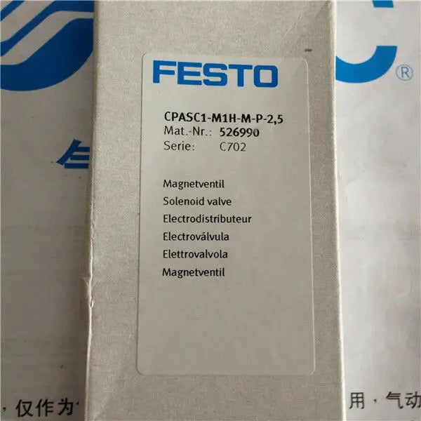 New in box Festo CPASC1-M1H-M-P-2,5  CPASC1-M1H-M-P-2,5   526990