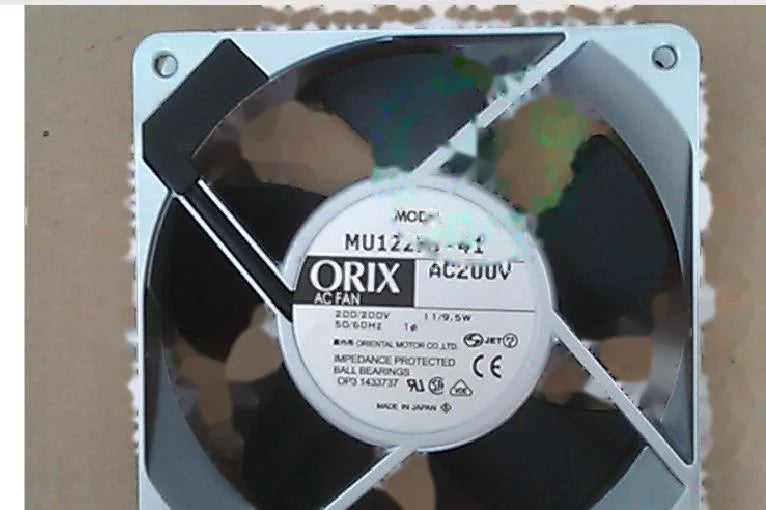 1pc new fan MU1225M-41 200V ORIX 120*120*25 freeship