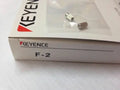 New  2pcs  KEYENCE  F-2  F2  free shipping
