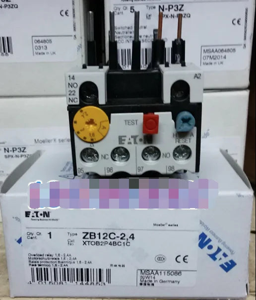 1PC NEW EATON MOELLER ZB12C-2.4 ZB12C-2,4 1.6-2.4A free shipping