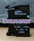 1PC  NEW   EATON  MOELLER  M22-CLED230-G   free shipping