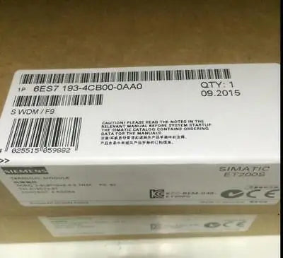 1PC Siemens NEW IN BOX 6ES7193-4CC20-0AA0 6ES7 193-4CC20-0AA0 FREE SHIPING